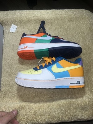 Fq8368-902 Size 6 Air Force 1 Low Gs Origina Box Damaged And Faded Is Defect