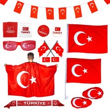 Türkei Fan Artikel Flagge Hand Fahne Türkiy...