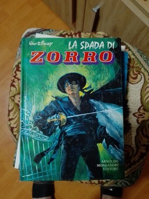 THE SWORD OF ZORRO CARDBOARD MONDADORI