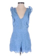 NWT Boohoo Women Blue Romper 2