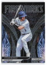 2021 Panini Prizm Draft Picks #F-EM Ethan Murray Fireworks Duke