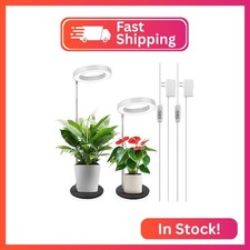 LORDEM Desk Grow Light, Full Spectrum LED for Indoor Plants