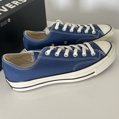 CONVERSE Chuck 70 Ox Gr. 41,5 Canvas Sneakers True Navy Neu