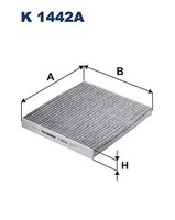 Filtron K 1442A Filter, Innenluft FüR Hyundai, KIA