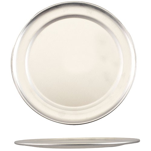 American Metalcraft TP8 8 in Wide Rim Aluminum Pizza Pan