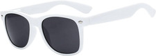 Classic Vintage Retro 80'S Sunglasses for Mens or Women Colored Frame