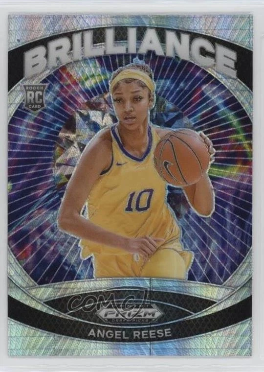 2024 Panini Prizm Draft Picks Brilliance Hyper Prizm Angel Reese #12 Rookie RC