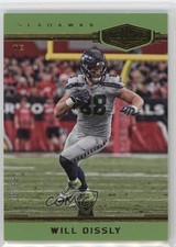 2018 Panini Plates & Patches 8/99 Will Dissly #182 15g5
