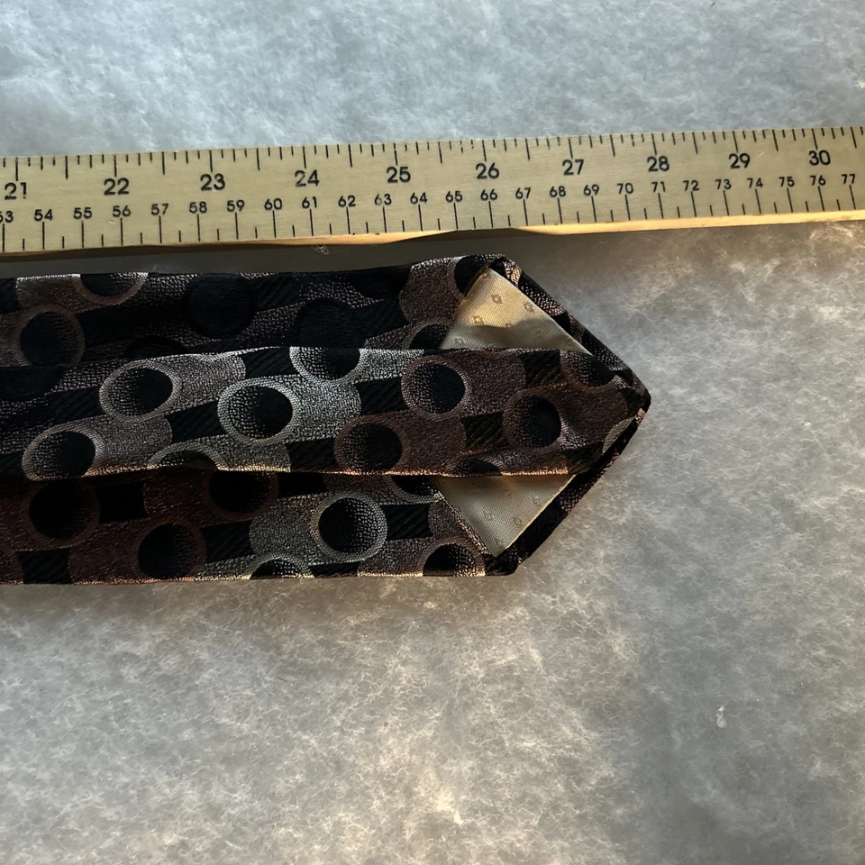 CORBATA CARLO PALAZZO 100% SEDA ITALIANA Foto 2 de 3