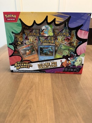 Pokémon TCG Mega Evolution Ascended Heroes Deluxe Pin Collection Promo 3 Cards