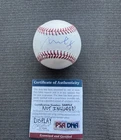 MUNETAKA MURAKAMI SIGNED BASEBALL ROMLB RAWLINGS PSA COA AUTHENTIC AUTO JAPAN