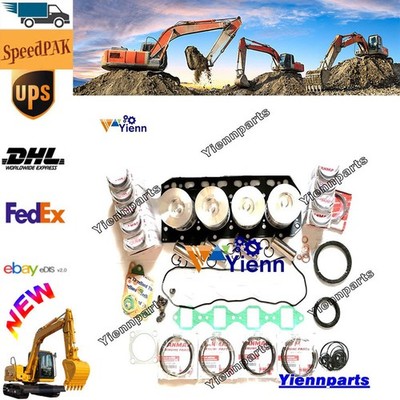Oversize +0.50mm 4TNE84 Overhaul Kit Fit For Yanmar Engine John Deere 6675 4510