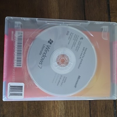Microsoft Windows 7 Ultimate 32/64-Bit (Retail (License + Media