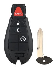 Key Fob Replacement Fits for Dodge Ram 1500 2013 2014 2015 2016 2017 Black