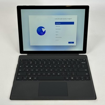 Microsoft Surface Pro 6 12.3 Black i5-8250U 1.60GHz 8GB 256GB Good