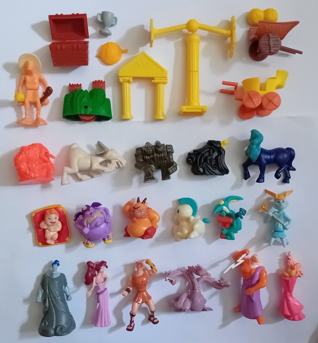 DISNEY HERCULES FIGURINES & TOYS SET NESTLE - FIGURES COLLECTIBLES