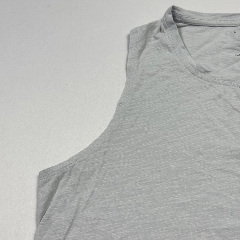 Camiseta sin mangas Tasc Performance para mujer grande gris bambú entrenamiento atlético yoga Foto 3 de 4