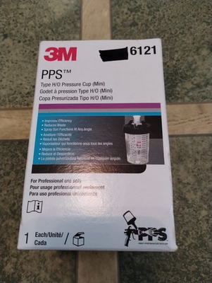 #ad 3M 16121 PPS Type H O Mini Pressure Cup 6 oz $51.23