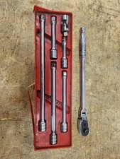 Snap On Tools 206afxw 5pc 38 Wobble Plus Extension Set Fa731a Ratchet