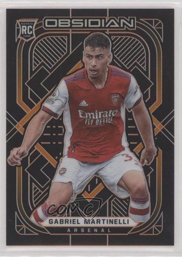 Gabriel Martinelli [Electric Etch Orange] #149 2021 Panini Obsidian card