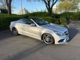 Mercedes Benz E Class 3.0 E350d V6 BlueTEC AMG Sport Cabriolet G Tronic Euro 6