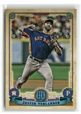 2019 Topps Gypsy Queen #111 Justin Verlander Houston Astros