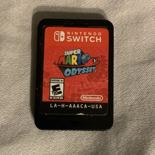 Nintendo Super Mario Odyssey Nintendo Switch Game Cartridge E10+ NTSC-U/C