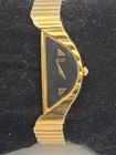Vintage Seiko Rivoli "Half Moon"  15mm Black Dial Womens Watch 1F20-5D59