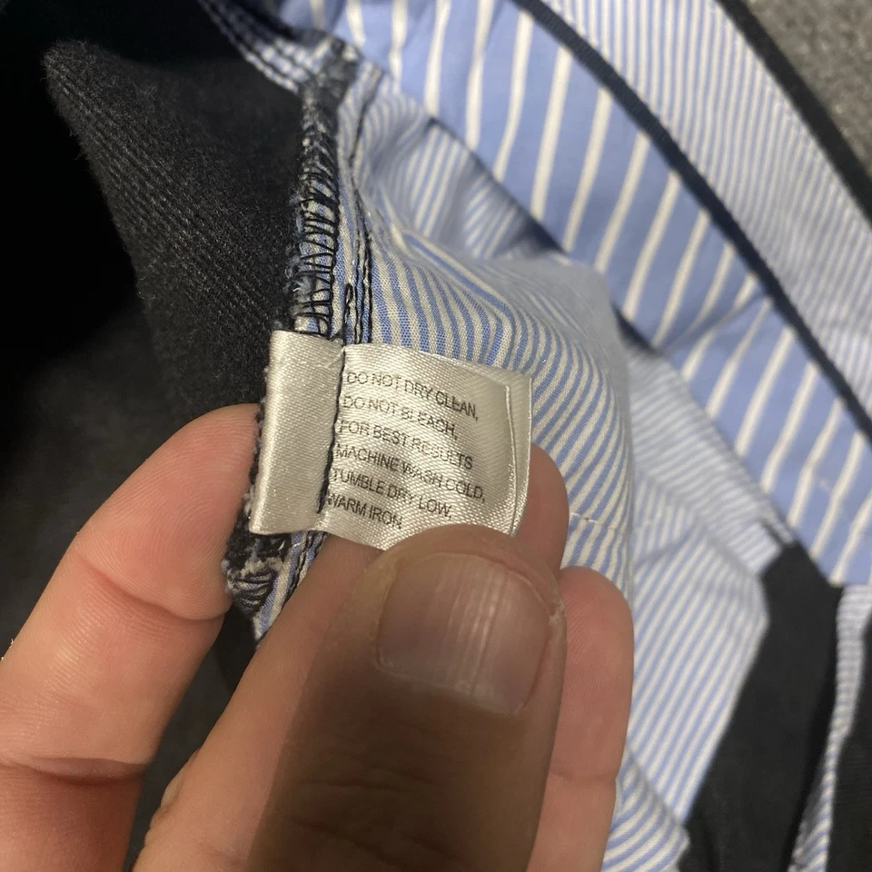 Pantalones de golf Peter Millar para hombre gris oscuro 33 franela junto a la montaña cinco bolsillos Foto 4 de 4