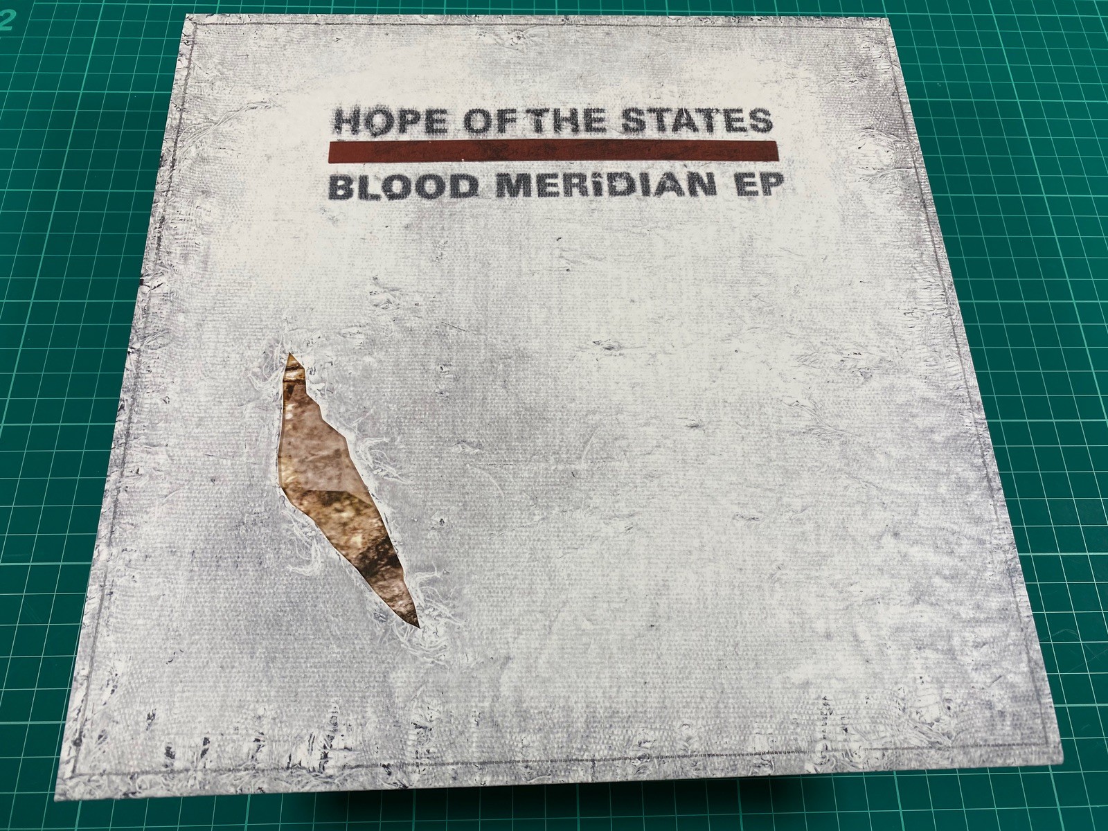 Hope Of The States Blood Meridan EP Diecut 10"" Vinyl Record Unplayed Sealed