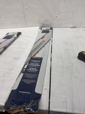 #ad Husqvarna 596687484 24 inch Chainsaw Guide Bar Gray $64.99
