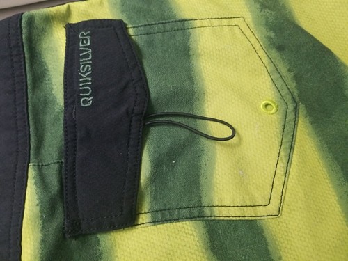 Quiksilver Mens stretch board Shorts size 30 swim surf length 19" inseam 9" - Picture 11 of 11
