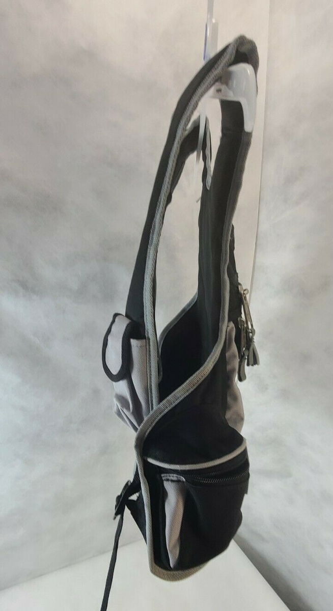 Compackteam Grey and Black Back Packing Backpack 16 tall x 