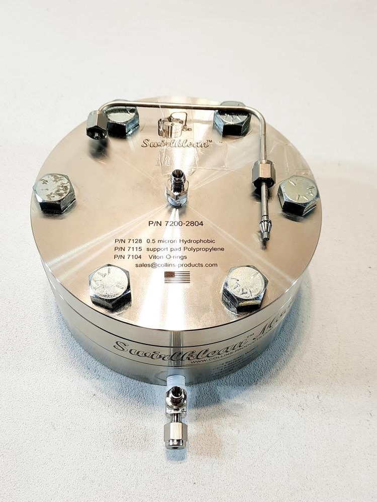 Collins Swirlklean Bypass Filter Model 2 Stainless Steel