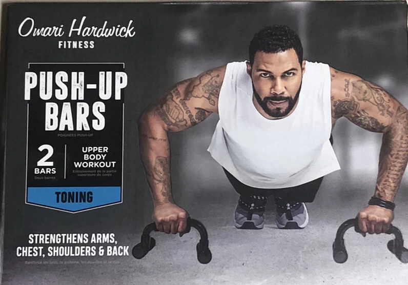 Chest workout with online push up bars