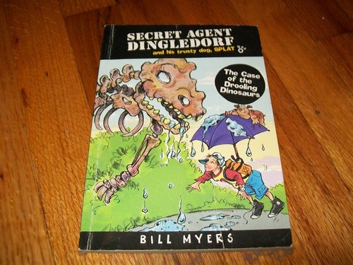 SECRET AGENT DINGLEDORF AND HIS TRUSTY DOG, SPLAT - BILL MYERS - PAPERBACK BOOK