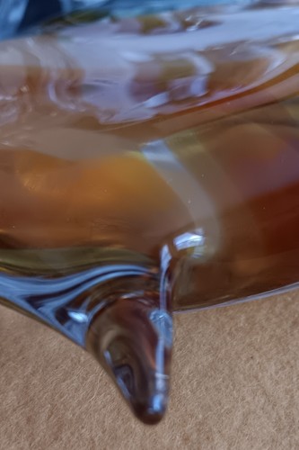 OGGETTI Italy Signed Crystal & Brown Stripe Fish - 第 9/18 張圖片