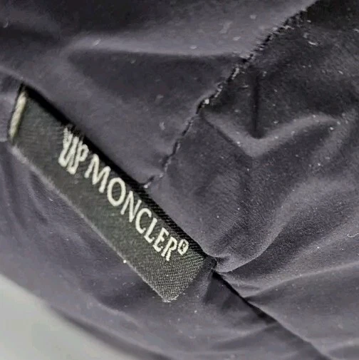 Moncler X Doudoune Cappotto Donna Elasticizzato 1 Nero Piumino d'oca Doppiopetto...