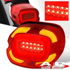 For Harley Davidson Softail Sportster LED Brake Signal Tail Light Lamp Red Len