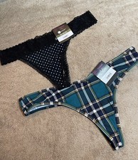 NoBo, No Boundaries , Women  s Size XL 15-17 , Lot of 2, Thong Panties. NEW.