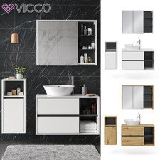 Badmöbel Spiegelschrank Hochschrank Waschtischunterschrank Viola Vicco