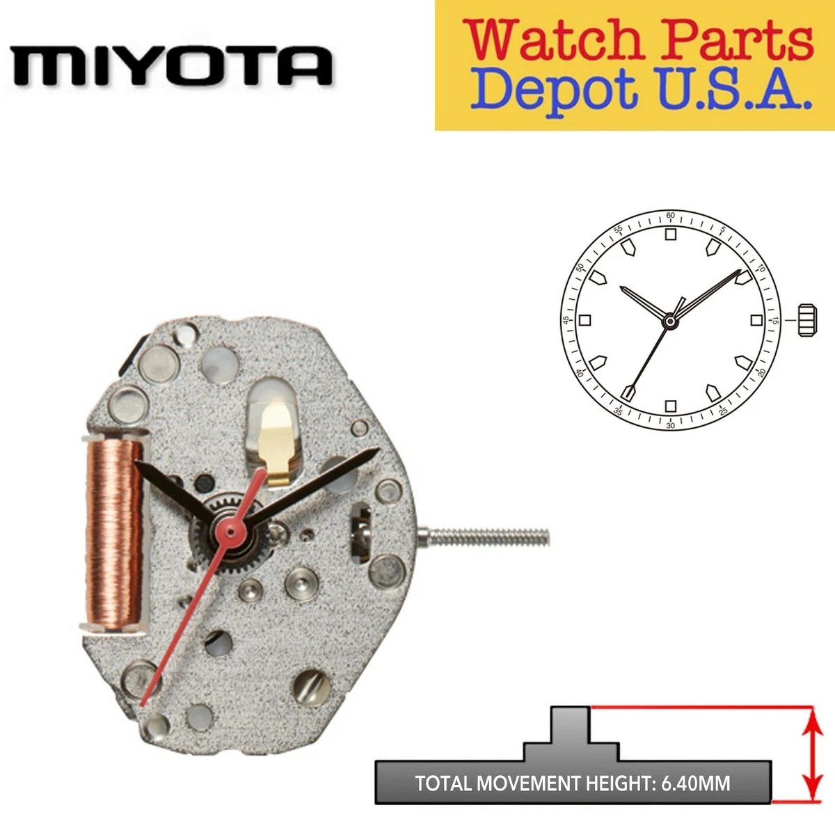 Miyota 203a hot sale