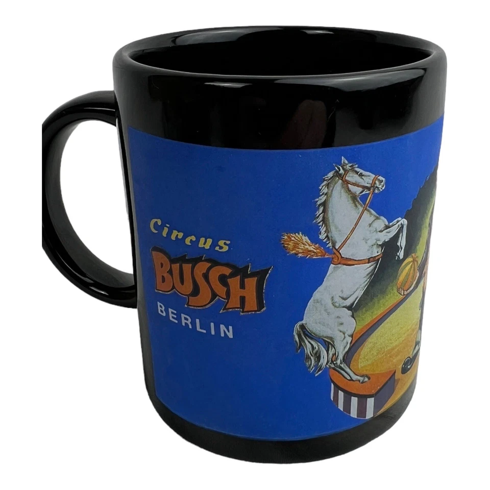 Circus Busch Berlin Zircus Roland Bremen Tasse Kaffeetasse mit Henkel UNBENUTZT - Bild 3 von 4