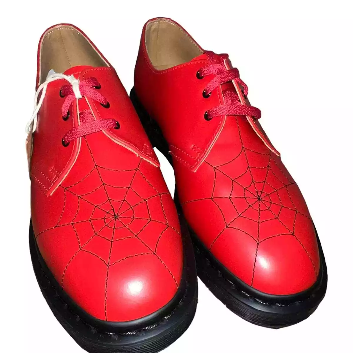 Supreme x Dr. Marten 1461 Spider Web red