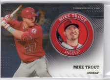 2020 Topps Player Medallions Mike Trout #TPMMT Angels