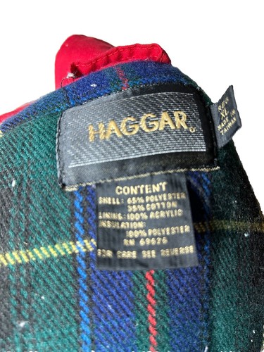 Gilet Haggar full zip rosso taglia XL - Foto 9 di 14