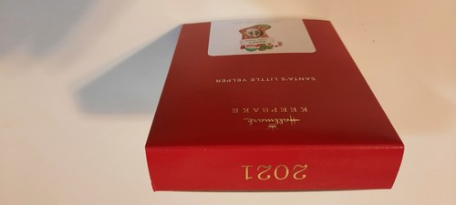 Hallmark 2021 Santa's Little Yelper Dog Photo Holder - Picture 2 of 2