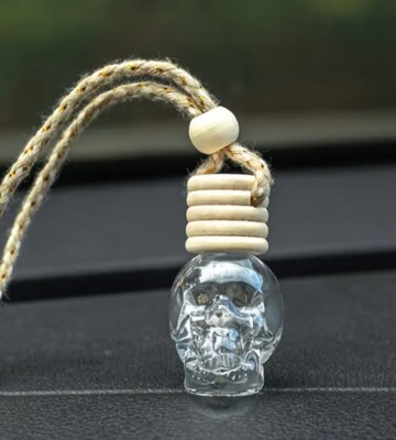 Car Diffuser, Skull, PLUS 5ML refill, air freshener, Fragrance oil, New
