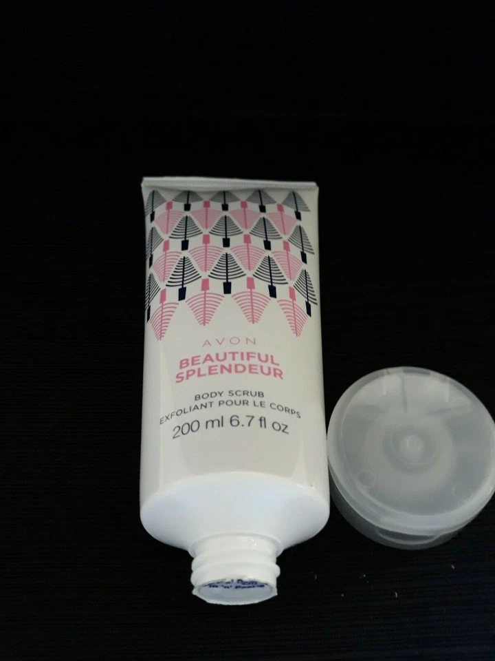 Avon BEAUTIFUL SPLENDEUR 2pc Body Lotion & Body Scrub Set~ Lot of 2 NEW & SEALED - Image 3 of 4