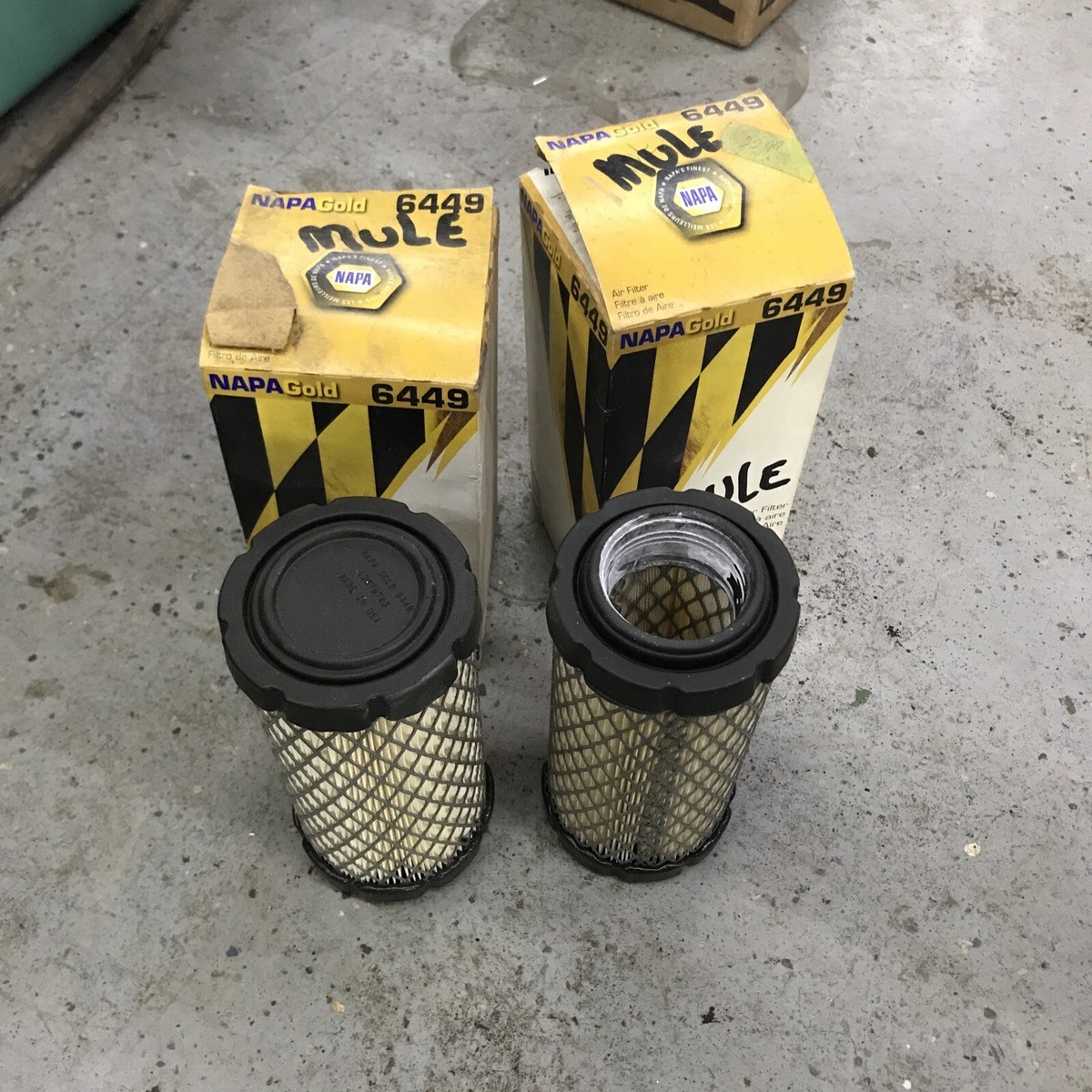 QTY: 2 Napa Gold Air Filter 6449 WIX 46449 11013-1290